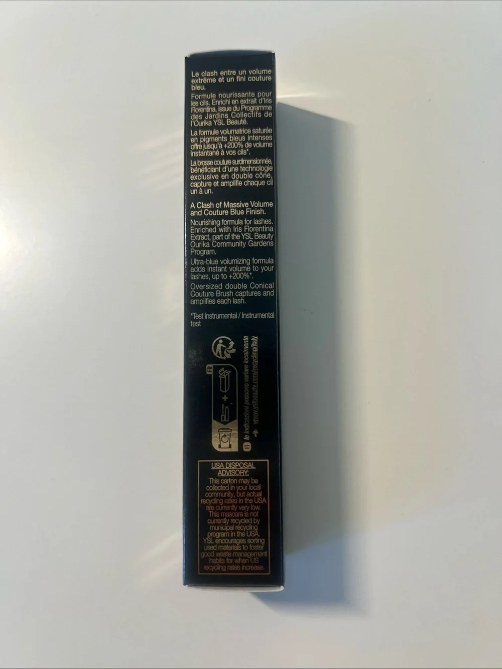 Yves Saint Laurent Lash Clash Extreme Volume Mascara - Electric Blue